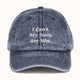 “I Can’t My Nails Are Wet”  Baseball Cap