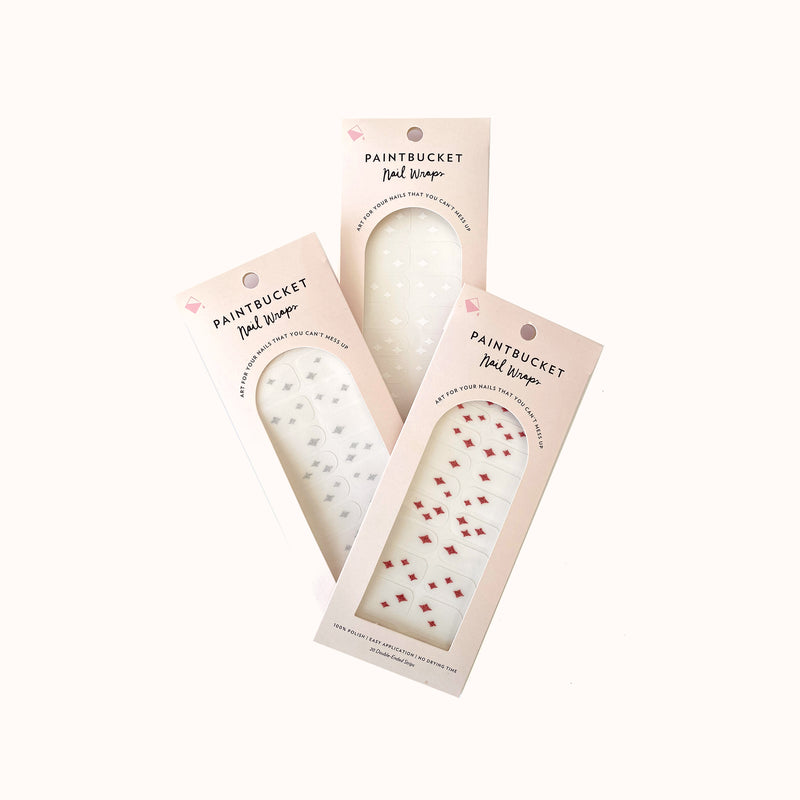 3 Rings 3 Set Nail Wrap Bundle