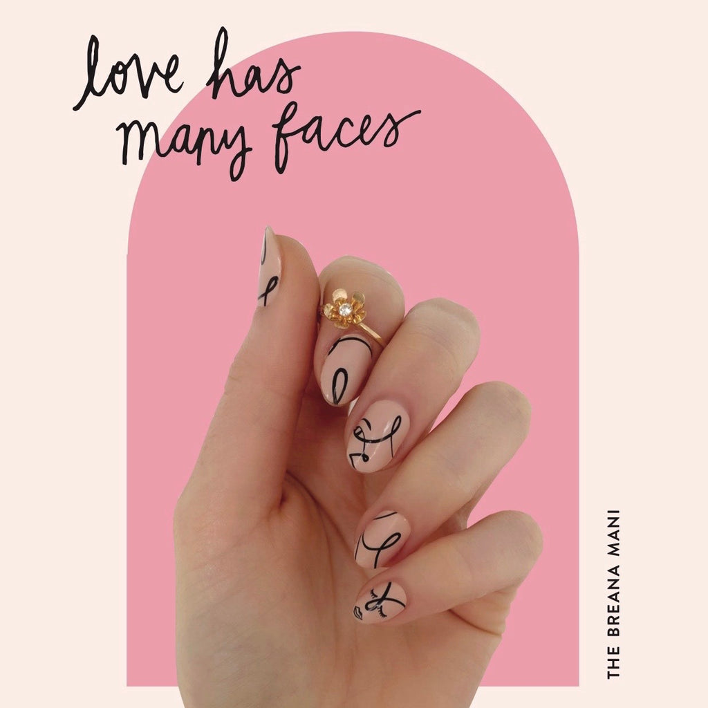 CHANGAR Abstract Lady Face Nail Decals Geometry Lining Animal Nail Art  Water Transfer Sticker Rose Skull Bone Water Sliders Paper Nail Art Decor  Gel Polish Sticker Manicure Tips : Amazon.in: Home &