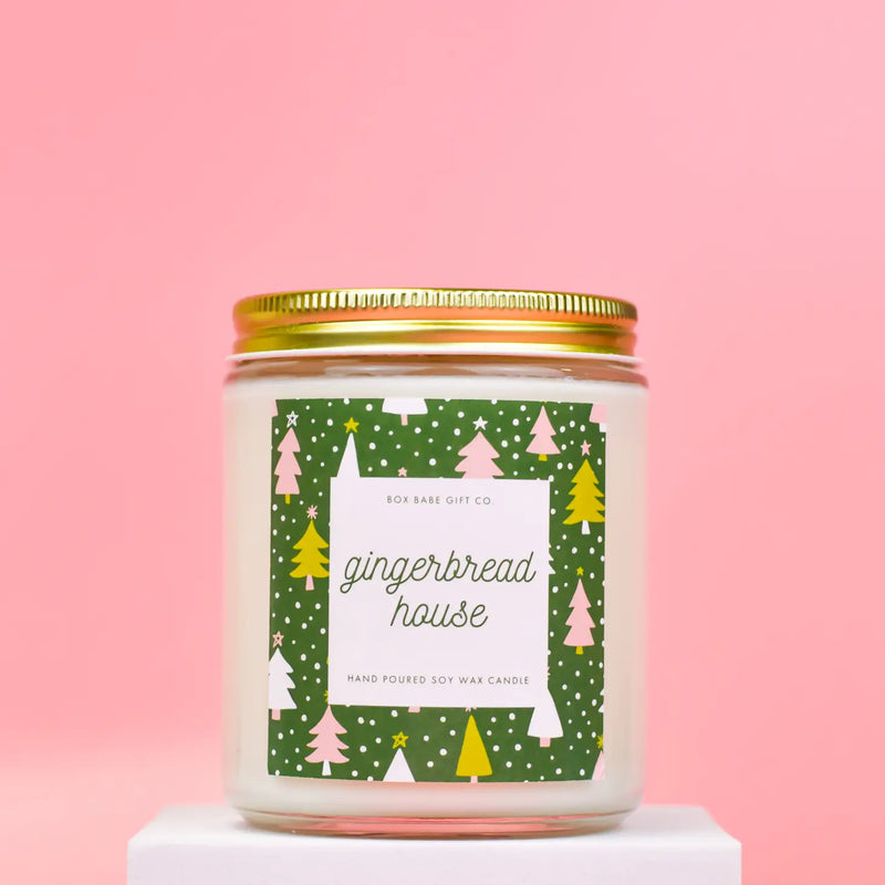 Gingerbread House Candle | Christmas Soy Candle
