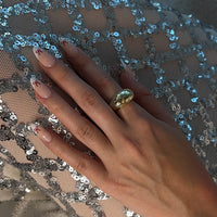 Scarlet Twist Press On Nails