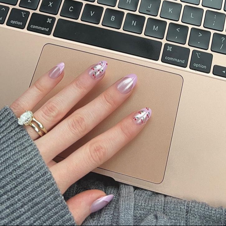 Cherry Pie Press On Nail Kit
