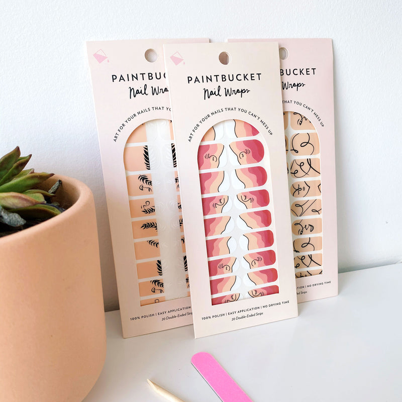 Love Has Many Faces 3 Set Nail Wrap Bundle