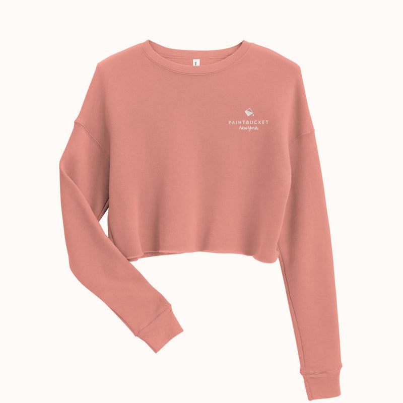 PB Crop Crewneck - Mauve