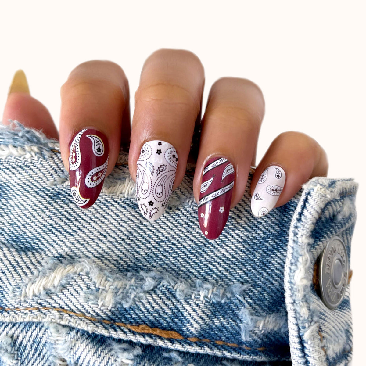 Wild West Inspired Nail Wraps